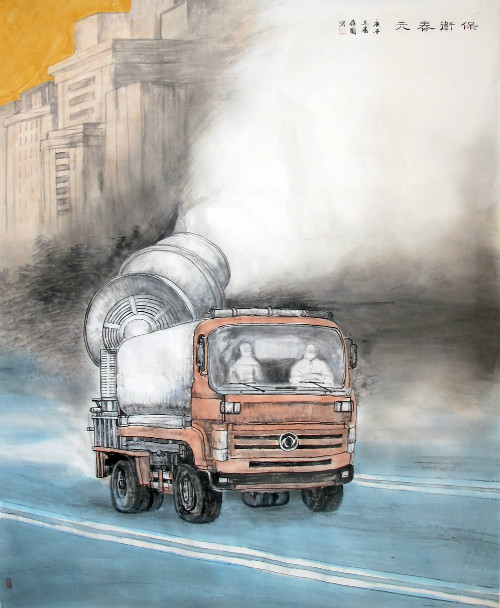 【甘肅全民戰(zhàn)“疫”】保衛(wèi)春天！蘭州榆中縣文藝界致敬“逆行者”