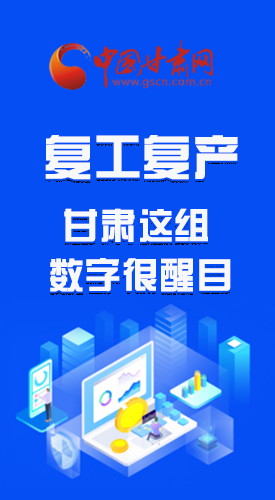 圖解|甘肅復(fù)工復(fù)產(chǎn)有多拼，看看這組數(shù)字就知道了 