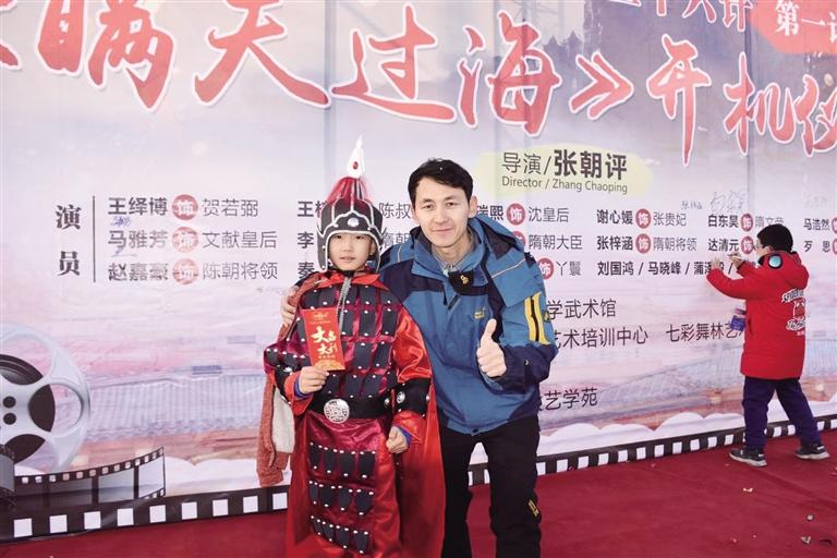 大型古裝國(guó)學(xué)電影《瞞天過(guò)?！吩谔m州開(kāi)拍