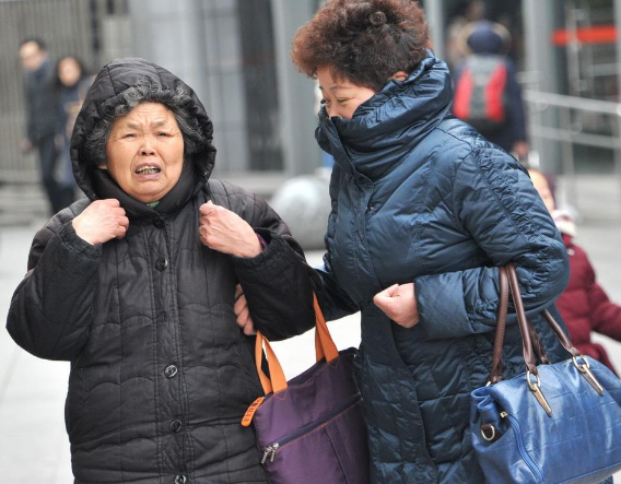 寒潮來襲，心腦血管疾病老年患者增加