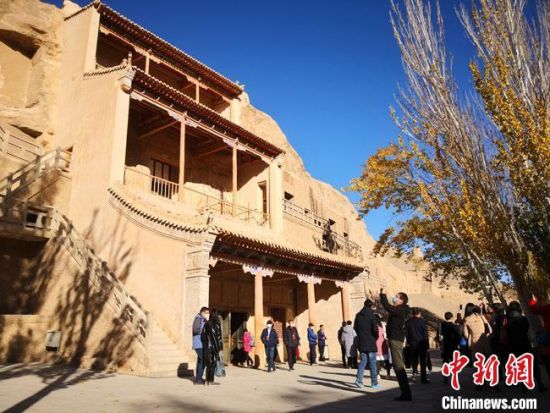 圖為敦煌莫高窟藏經(jīng)洞。(資料圖) 馮志軍 攝