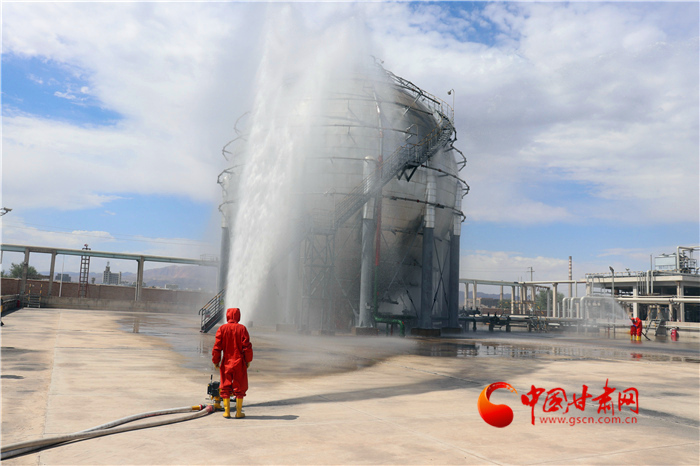 金昌：聯(lián)合演練提升?；吠话l(fā)事件處置能力