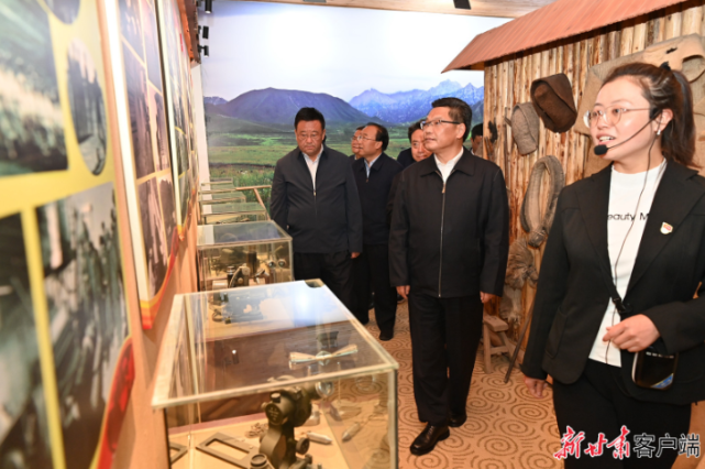 任振鶴在張掖市調(diào)研時強調(diào)：完整準確全面貫徹新發(fā)展理念，建設生態(tài)友好發(fā)展向好生活美好的“金張掖”