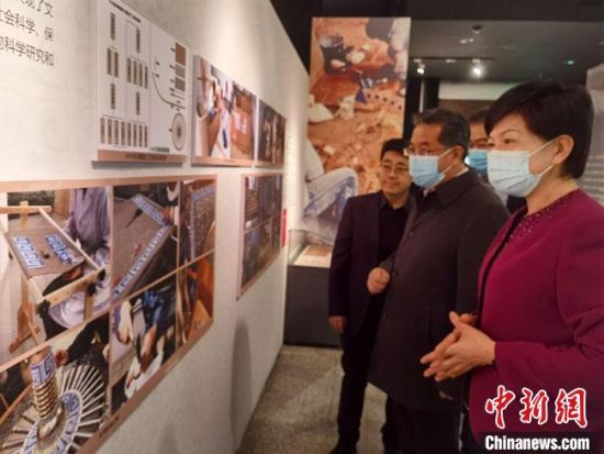 圖為展覽現場?！●T志軍 攝