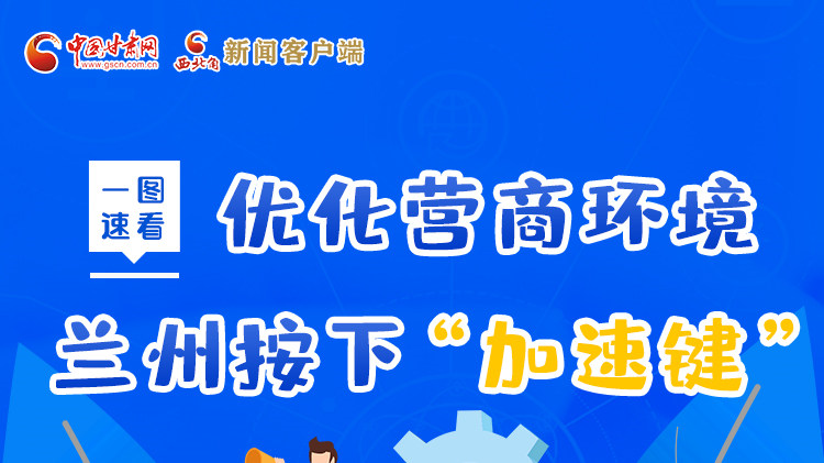 一圖速看|優(yōu)化營商環(huán)境，蘭州按下“加速鍵”