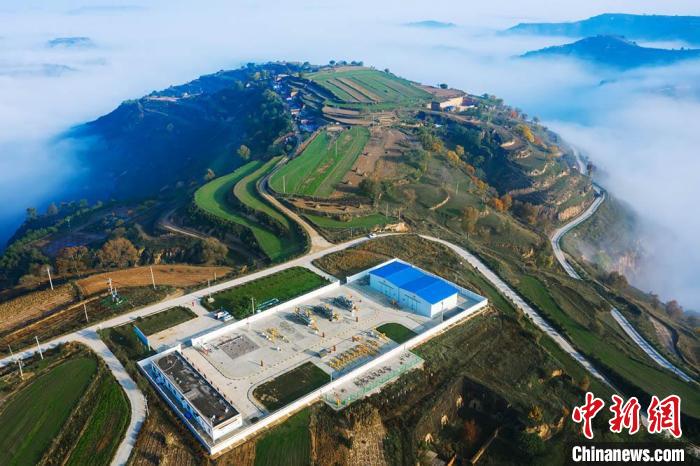 圖為中石油長(zhǎng)慶油田慶陽天然氣開發(fā)場(chǎng)站。(資料圖) 慶陽市委宣傳部供圖