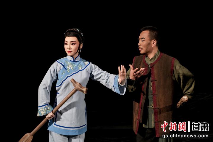 圖為演出劇照。甘肅省隴劇院供圖