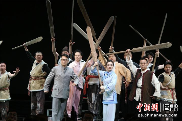 圖為演出劇照。甘肅省隴劇院供圖