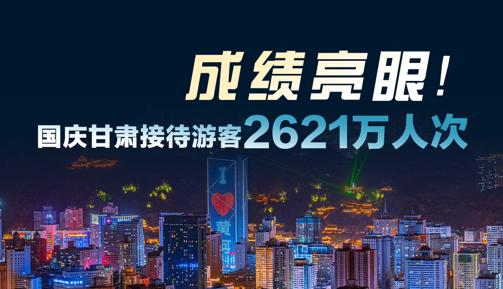 成績亮眼！國慶甘肅接待游客2621萬人次