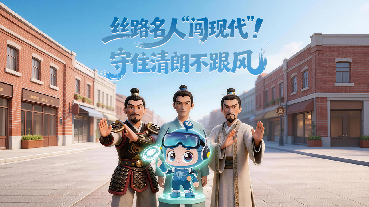 AI短視頻|絲路名人“闖現(xiàn)代”！守住清朗不跟風